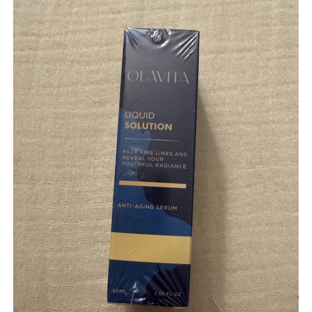 OLAVITA Liquid Solution Anti Aging Serum 30 ml 1.01 oz  New Sealed‎ Brand new